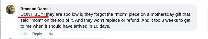 Meetreindeer Facebook Comment